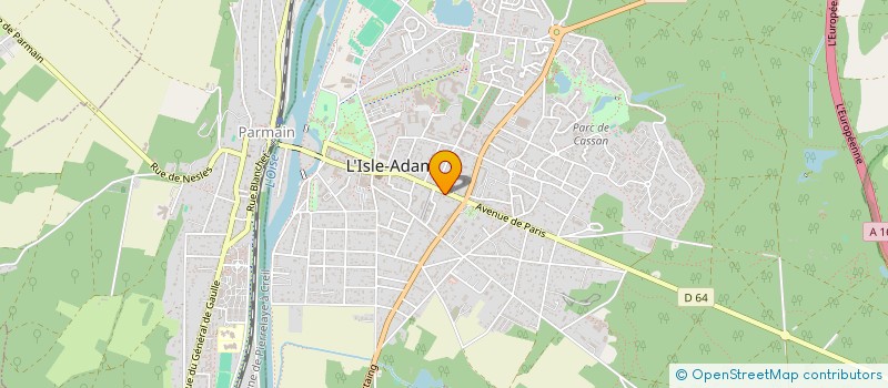 localisation de l'entreprise 818 690 851   CERNAY-LA-VILLE