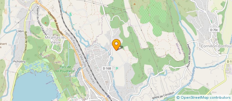 localisation de l'entreprise 818 749 921   ROQUEBRUNE-SUR-ARGENS