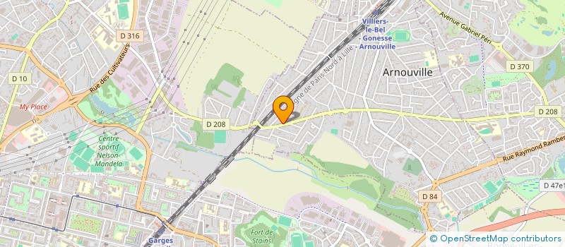 localisation de l'entreprise 818 755 209   ARNOUVILLE