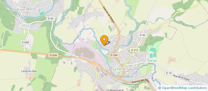 localisation de l'entreprise 818 777 948   LA FERTE-GAUCHER