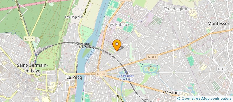 localisation de l'entreprise 818 791 550   LE PECQ