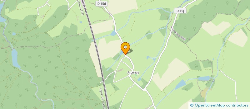 localisation de l'entreprise 818 794 745   TEISSIERES-LES-BOULIES