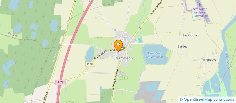 localisation de l'entreprise 818 805 004   CHAMBEON