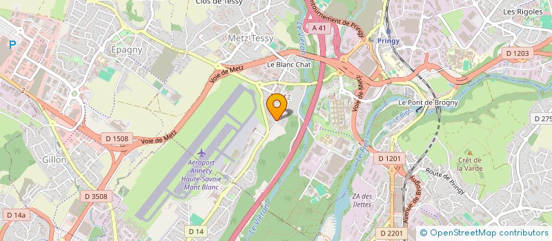 localisation de l'entreprise 818 805 889   EPAGNY METZ-TESSY