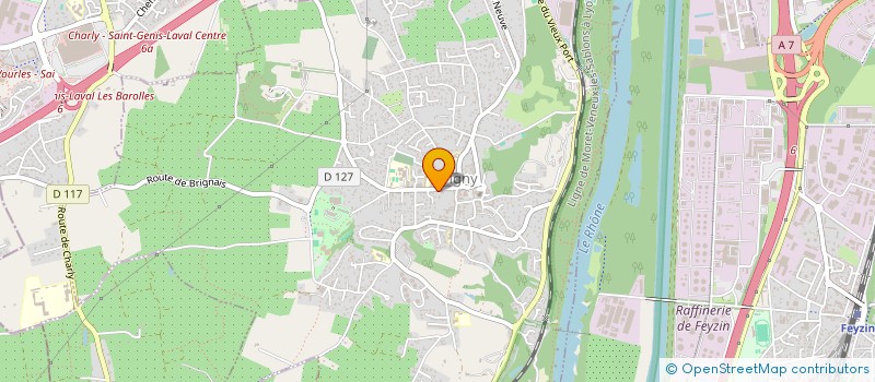 localisation de l'entreprise 818 806 325   IRIGNY