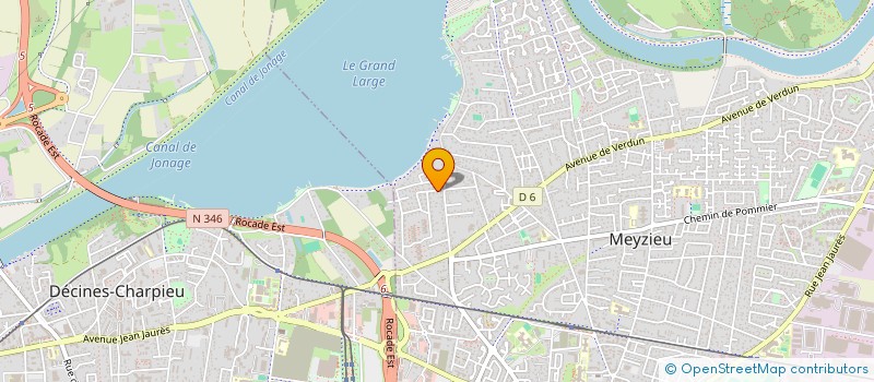 localisation de l'entreprise 818 806 804   MEYZIEU