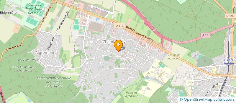 localisation de l'entreprise 818 806 929   CHAMBOURCY