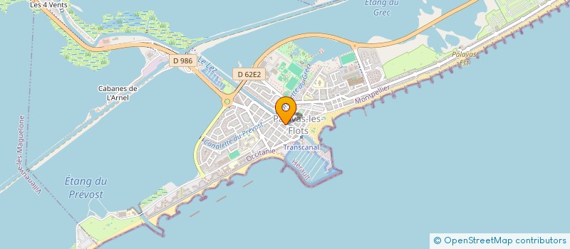 localisation de l'entreprise 818 813 016  à SETE