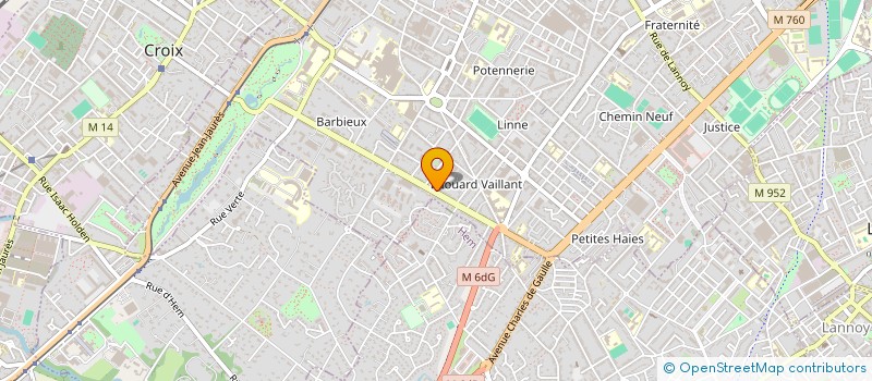 localisation de l'entreprise 818 835 944   ROUBAIX