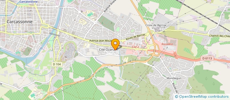 localisation de l'entreprise 818 837 171   CARCASSONNE