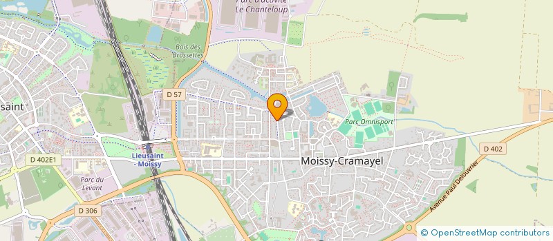 localisation de l'entreprise 818 838 088 à MOISSY-CRAMAYEL