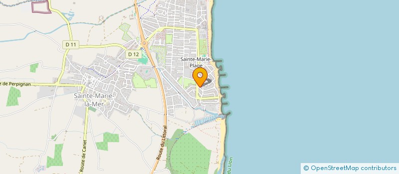 localisation de l'entreprise 818 864 464   SAINTE-MARIE-LA-MER