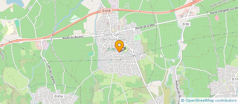 localisation de l'entreprise 818 864 514   SAINT-GENIS-DES-FONTAINES