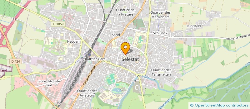 localisation de l'entreprise 818 870 487   COLMAR