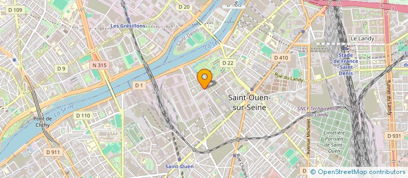 localisation de l'entreprise 818 885 188 à SAINT-OUEN-SUR-SEINE