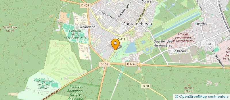 localisation de l'entreprise 818 885 246 à FONTAINEBLEAU