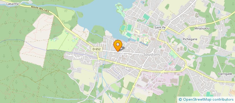 localisation de l'entreprise 818 899 080   SOUSTONS