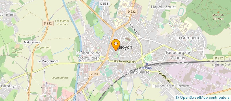 localisation de l'entreprise 818 904 088 à SAINT-QUENTIN