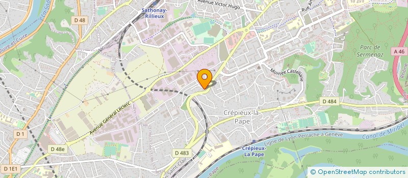 localisation de l'entreprise 818 918 195 à SOURCIEUX-LES-MINES