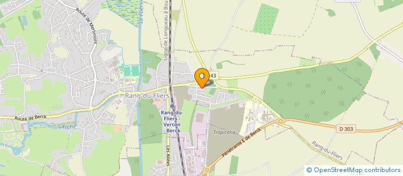 localisation de l'entreprise 818 930 570   RANG-DU-FLIERS