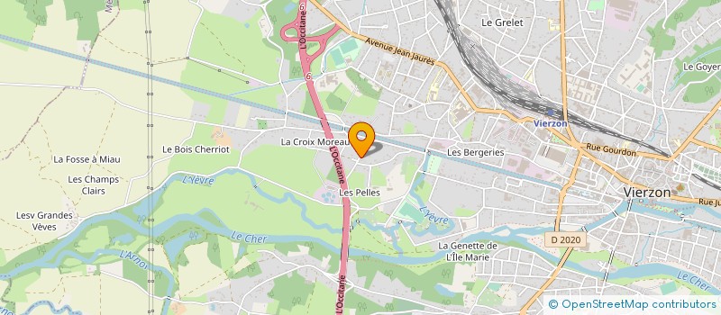 localisation de l'entreprise 818 944 373   VIERZON