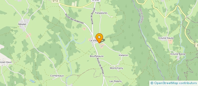 localisation de l'entreprise 818 962 375   CRAPONNE-SUR-ARZON