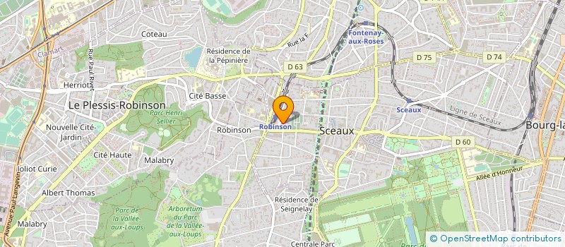 localisation de l'entreprise 818 969 826 à SCEAUX