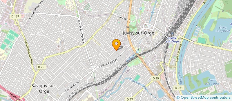 localisation de l'entreprise 818 978 819 à SAVIGNY-SUR-ORGE