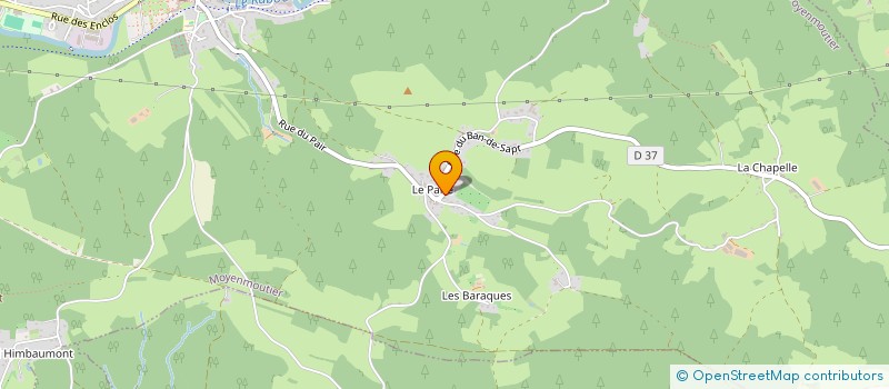 localisation de l'entreprise 818 989 618   MOYENMOUTIER