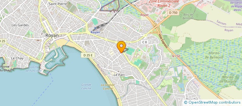 localisation de l'entreprise 818 997 678   ROYAN