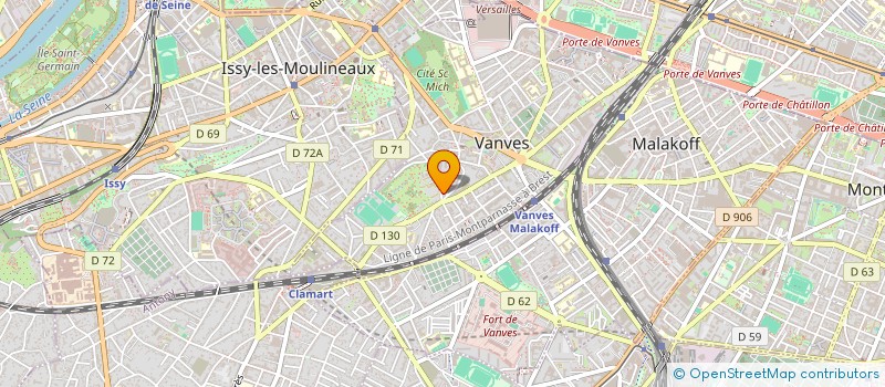 localisation de l'entreprise 819 002 254   VANVES