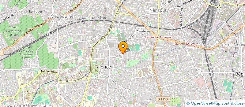 localisation de l'entreprise 819 016 171   TALENCE