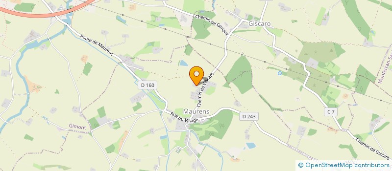 localisation de l'entreprise 819 016 692   MAURENS