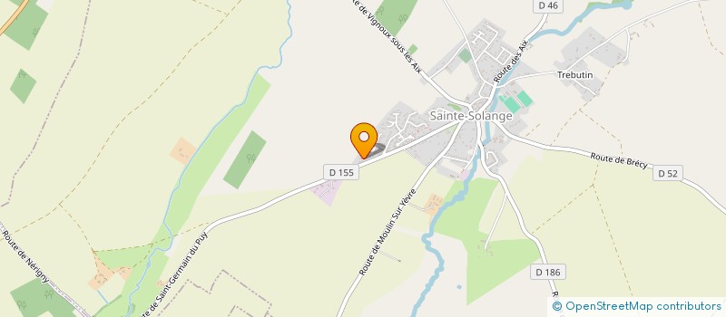 localisation de l'entreprise 819 020 025 à SAINTE-SOLANGE