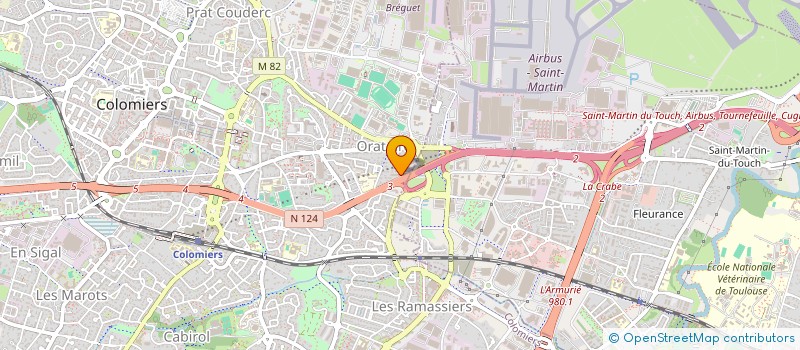localisation de l'entreprise 819 024 860 à COLOMIERS