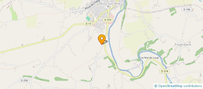 localisation de l'entreprise 819 041 526 à TESSY-BOCAGE