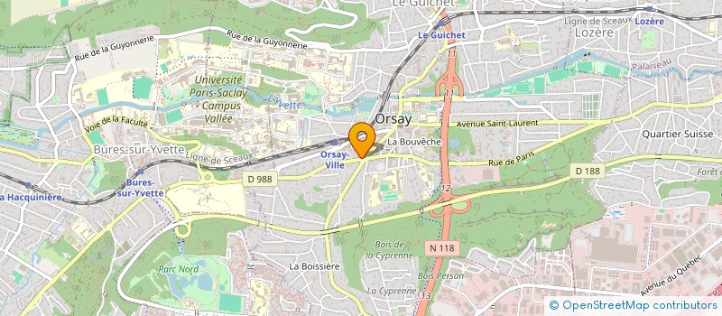 localisation de l'entreprise 819 056 078   ORSAY