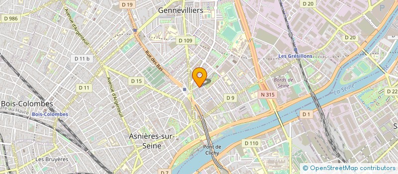 localisation de l'entreprise 819 079 450  à GENNEVILLIERS