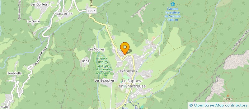 localisation de l'entreprise 819 081 829   LE SAPPEY-EN-CHARTREUSE