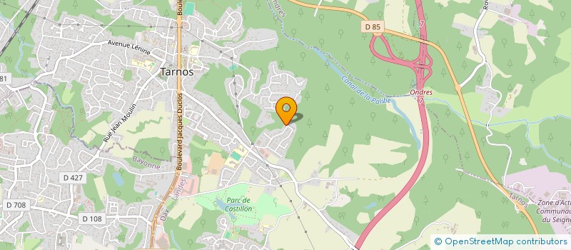 localisation de l'entreprise 819 089 749   TARNOS