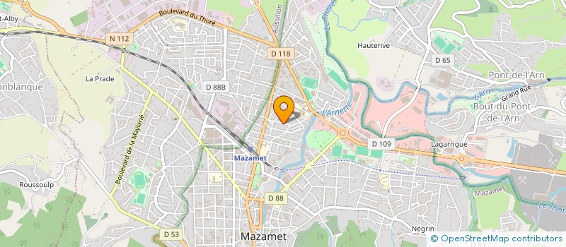 localisation de l'entreprise 819 093 543   MAZAMET