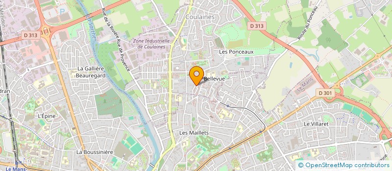 localisation de l'entreprise 819 104 183   LE MANS
