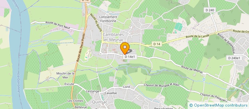 localisation de l'entreprise 819 105 289   CAMBLANES-ET-MEYNAC