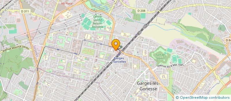 localisation de l'entreprise 819 118 720   SARCELLES