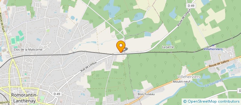 localisation de l'entreprise 819 123 217 à ROMORANTIN-LANTHENAY