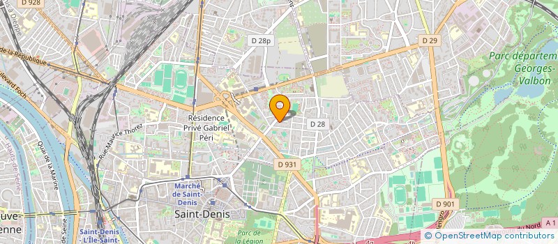 localisation de l'entreprise 819 144 445 à SAINT-DENIS
