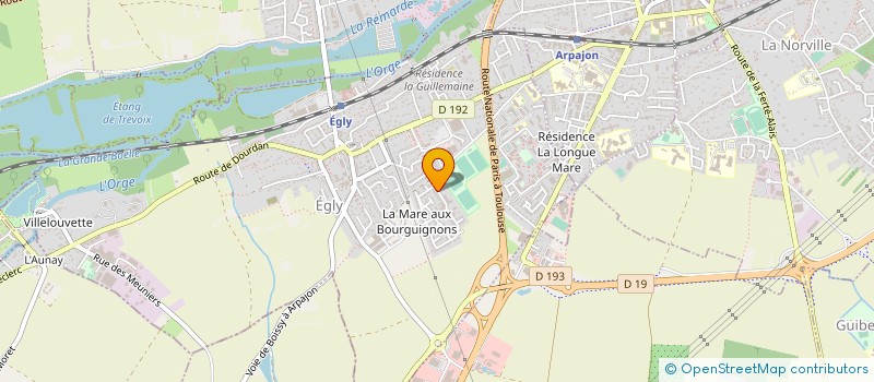 localisation de l'entreprise 819 207 101 à BRETIGNY-SUR-ORGE