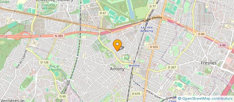 localisation de l'entreprise 819 207 283   ANTONY