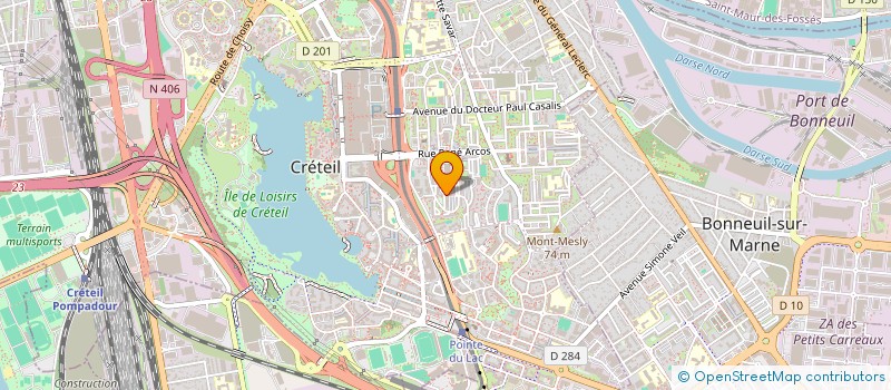 localisation de l'entreprise 819 209 461   CRETEIL