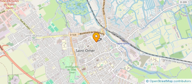 localisation de l'entreprise 819 223 348   SAINT-OMER